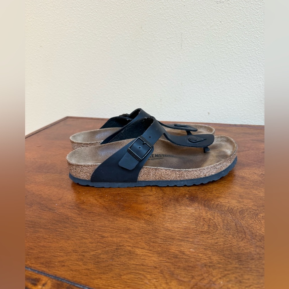 Birkenstock Gizeh Black Thong Sandals Women's Size 41 US 10